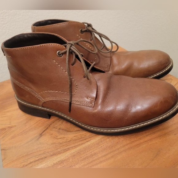 Rockport Mens Classic Break Chukka Brown Ankle Boots Size 12 - Picture 6 of 7